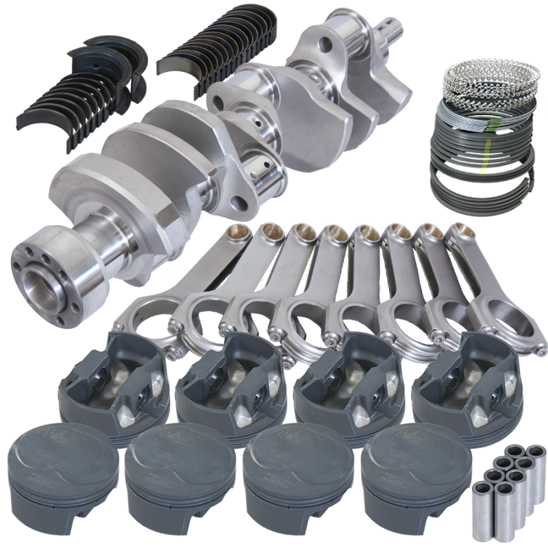 Eagle Chevy LT1 350 1Pc 3.750in Crank 6.000in H-Beam 11cc Dome 4.040in Pistons Rotating Assembly