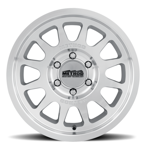 Method MR703 Bead Grip 17x8.5 +35mm Offset 6x5.5 106.25mm CB Machined - Clear Coat Wheel