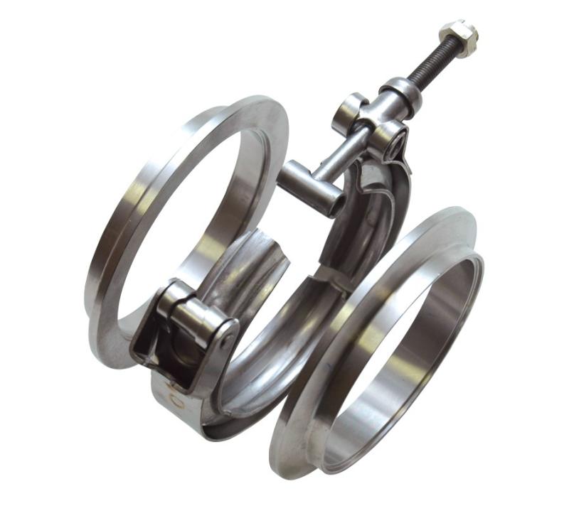 Vibrant Stainless Steel V-Band Flange for 2.5in O.D. Tubing - Male