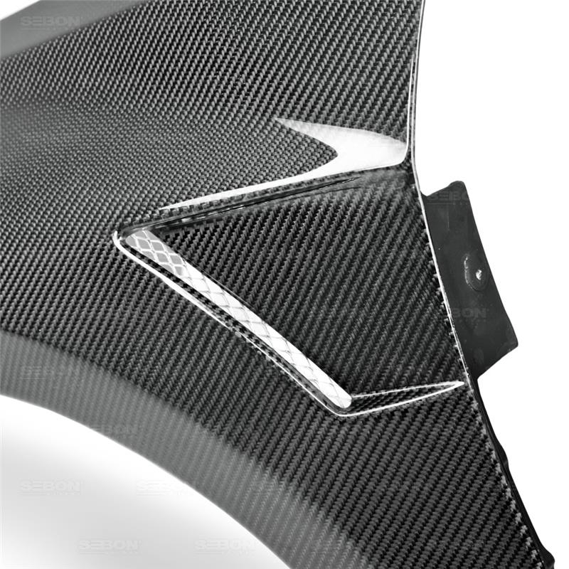 Seibon 2015+ Volkswagen Golf MK7 Wide Carbon Fiber Fenders (pair)