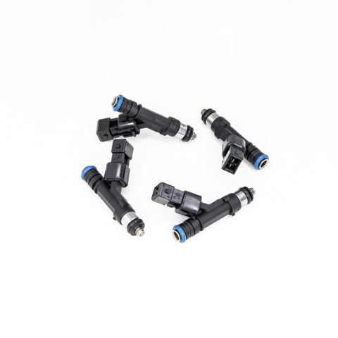DeatschWerks 85-98 Volvo 240/740/940 Red Block 650cc Injectors - Set of 4