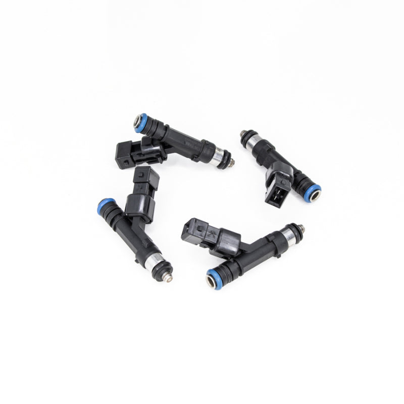 DeatschWerks 85-98 Volvo 240/740/940 Red Block 650cc Injectors - Set of 4