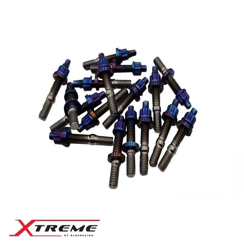 BLOX Racing M8X1.25X55mm Single Piece - Burnt