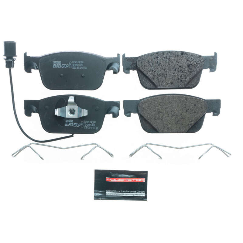 Power Stop 17-20 Audi A4 Euro-Stop ECE-R90 Front Brake Pads