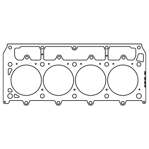 Cometic GM LSX Gen-4 Small Block V8 .054in MLX 4.165in Bore Cylinder Head Gasket - RHS