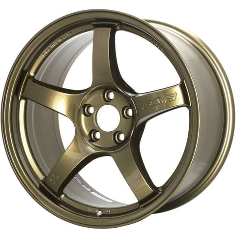 Gram Lights 57CR 18x9.5 +12 5x114.3 Bronze 2 Wheel