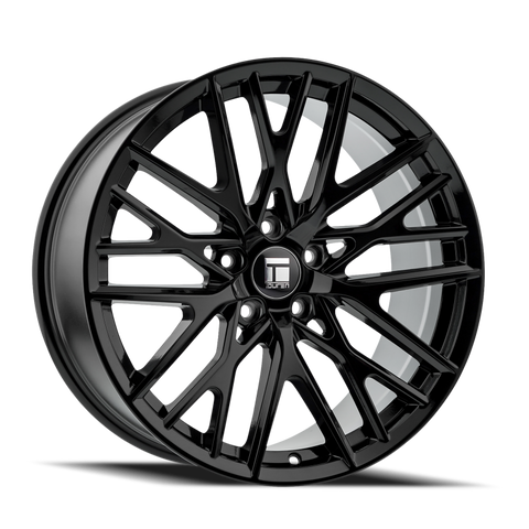 Touren 3291 TR91 19x8.5 / 5x114.3 BP / 35mm Offset / 72.6mm Hub Gloss Black Wheel