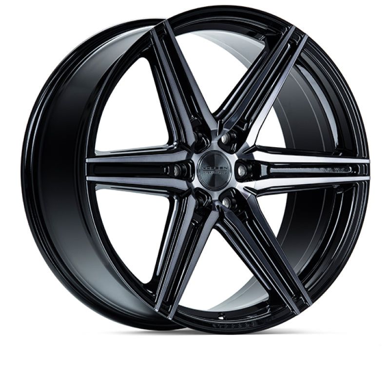 Vossen HF6-2 22x9.5 / 6x135 / ET20 / 87.1 / Deep - Tinted Gloss Black Wheel
