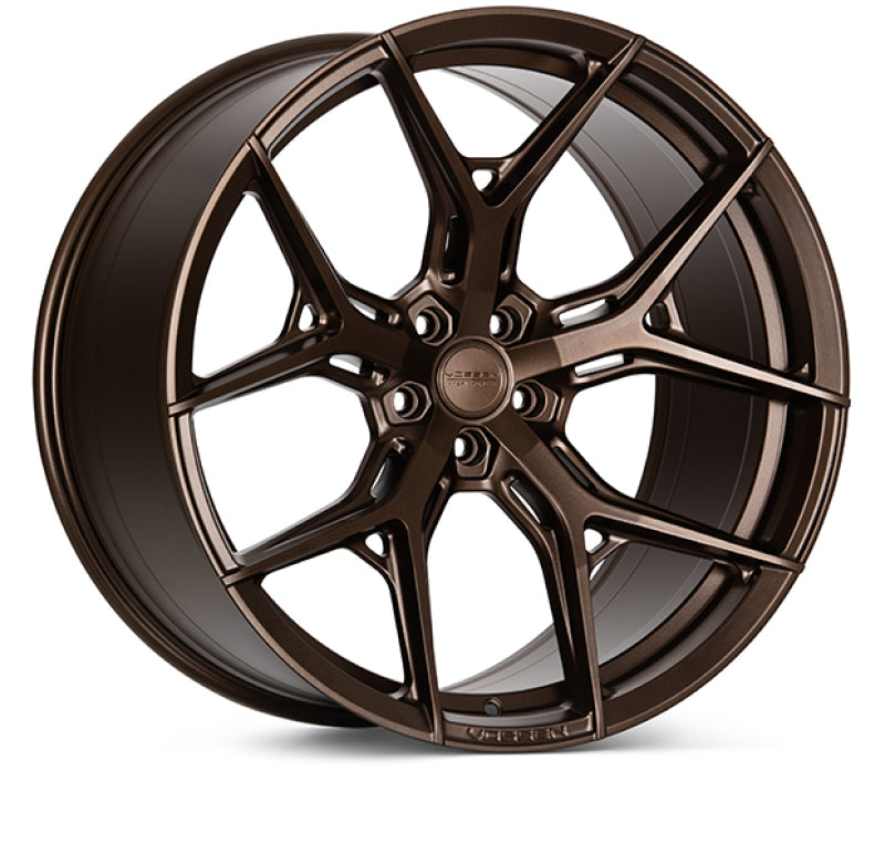 Vossen HF-5 22x10.5 / 5x127 / ET27 / 71.5 / Deep - Satin Bronze Wheel