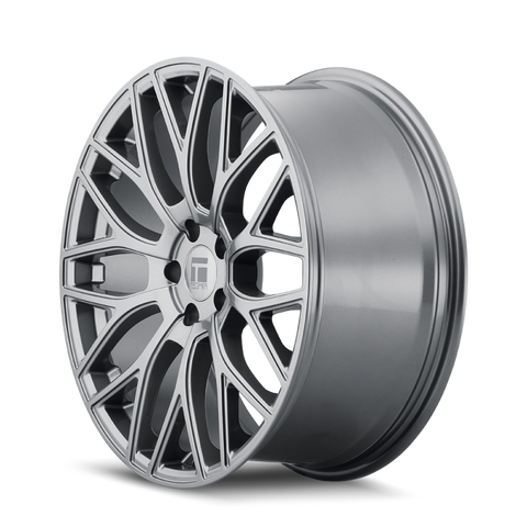 Touren 3276 TR76 18x8 / 5x112 BP / 35mm Offset / 66.56mm Hub Gloss Graphite Wheel