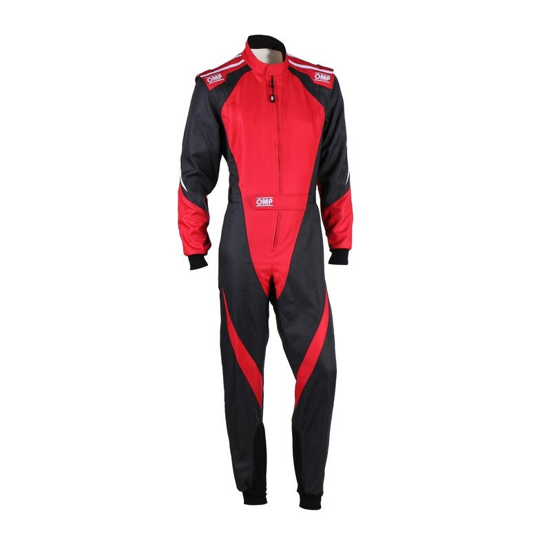 OMP KS-3X OVERALL FIA 8877-2022 (ADULT) BLACK / FLUO ORANGE SZ 52