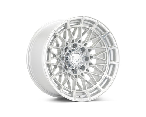 Vossen HFX-3 20x10 - 8x165.1 - ET18 - Super Deep Face - 125.1 - Silver Polished Wheel