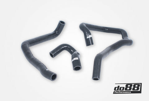 do88 Audi/Seat/Volkswagen 2.0T (MQB) Remote Radiator Coolant Hoses (Right) - Black