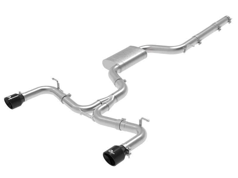 aFe MACH Force XP 3in-2.5in SS Exhaust Cat-Back 15-17 Volkswagen GTI (MKVII) L4-2.0L (t) - Black
