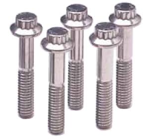 ARP 8740 Chromoly Black Oxide 12pt Head 1/2-20 in x 3.75in Bolt Kit