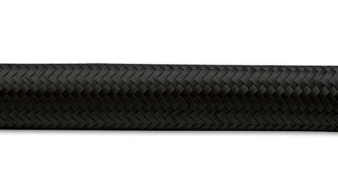 Vibrant -20 AN Black Nylon Braided Flex Hose (20 foot roll)