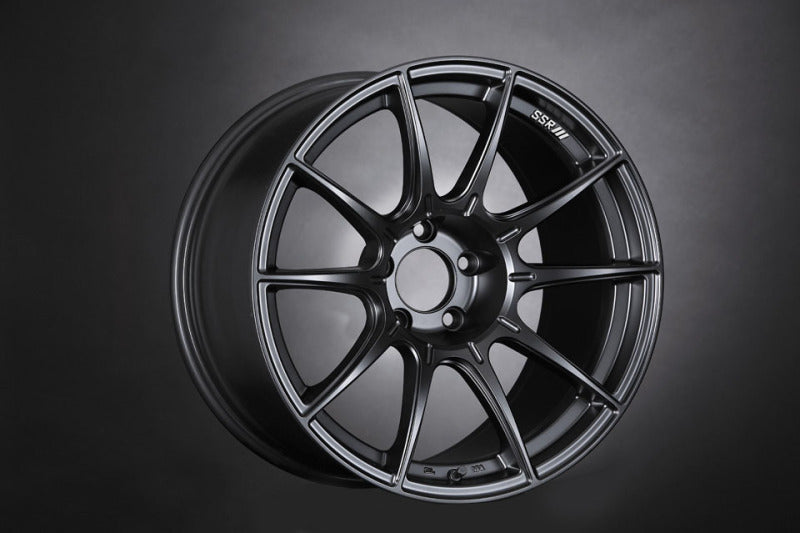 SSR GTX01 19x8.5 5x114.3 45mm Offset Flat Black Wheel
