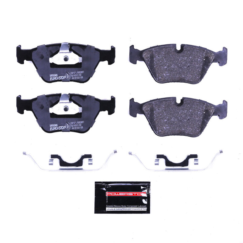 Power Stop 05-06 BMW M3 Euro-Stop ECE-R90 Front Brake Pads
