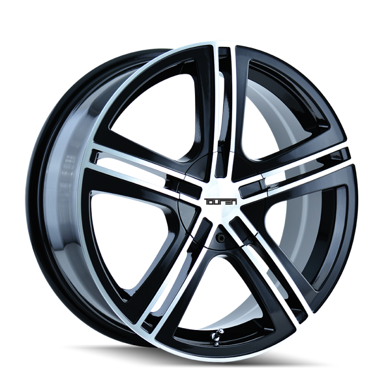 Touren 3262 TR62 16x7 / 4x100/114.3 BP / 40mm Offset / 67.1mm Hub Gloss Black Machined Wheel