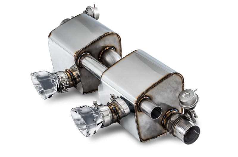 AWE Tuning Porsche 911 (991.2) Carrera / S SwitchPath Exhaust for PSE Cars - Chrome Silver Tips
