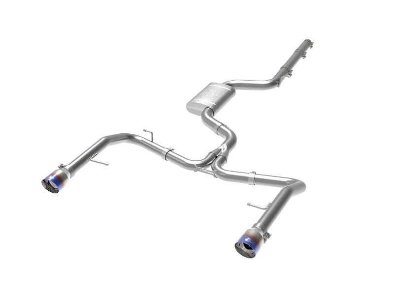 aFe 19-21 VW Jetta GLI (MKVII) L4-2.0L (t) MACH Force-Xp 304 SS Cat-Back Exhaust System Blue Tips