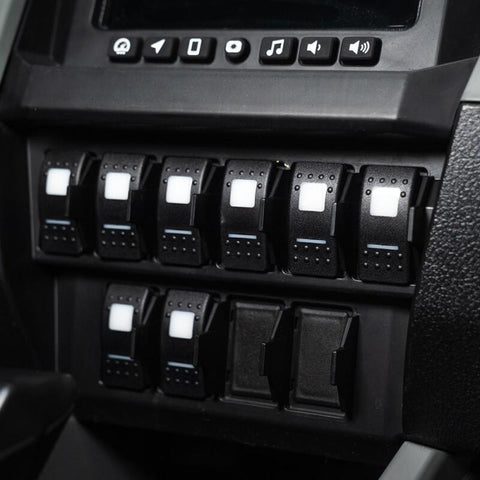 sPOD 2022+ Polaris RZR Pro R BantamX Switch Panel Kit - Amber