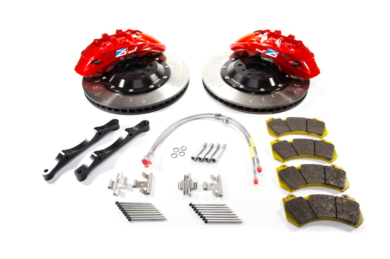 Alcon 2015+ BMW M3 F80 400x34mm 6 Piston Front Brake Upgrade Kit - Red