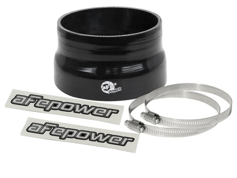 aFe Magnum FORCE Intake Coupling Kit (4-1/4 IN ID to 3-3/4 IN ID x 2-1/4 IN L) Straight Black