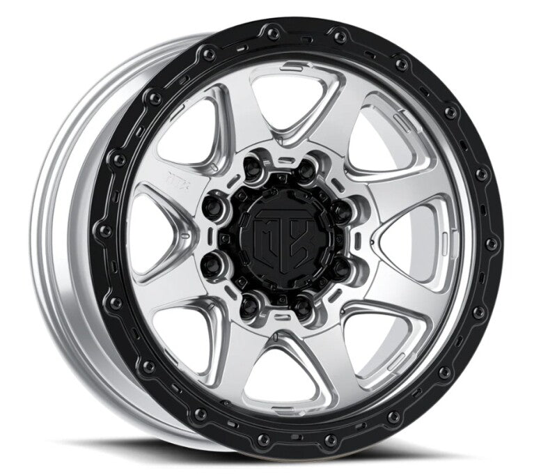 MTX Spitfire 8 Machined w/Black Ring 20x9in / 8x165.1 BP / 0mm Offset / 124.1mm Bore