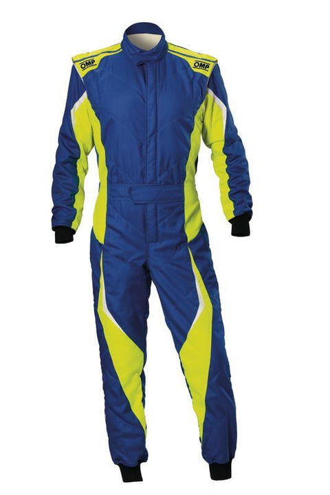 OMP TECNICA EVO SUIT BLACK/WHITE SIZE 58 FIA 8856-2018 + SFI