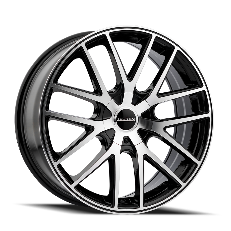 Touren 3260 TR60 19x8.5 / 5x112/120 BP / 40mm Offset / 74.1mm Hub Gloss Black Machined Wheel