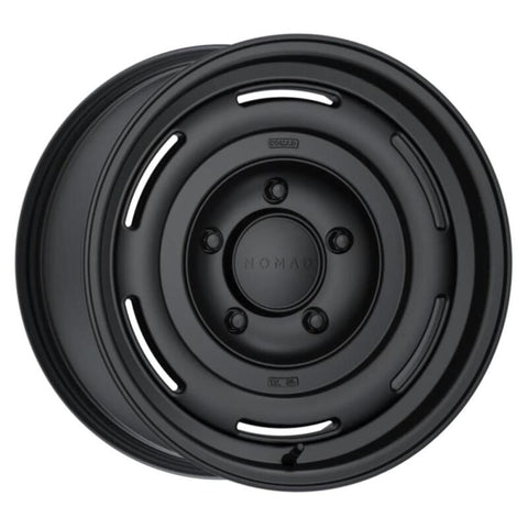 Nomad N504SB Field 16x8in / 6X139.7 BP / 0mm Offset / 106.1mm Bore - Satin Black