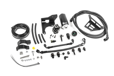 Radium Engineering 14-19 Chevrolet Corvette Fuel Hanger Plumbing Kit w/ Microglass Filter