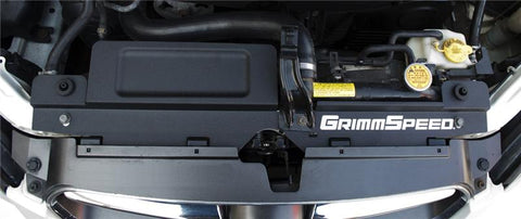 GrimmSpeed 05-09 Subaru Legacy/Outback Radiator Shroud w/Tool Tray - Textured Black