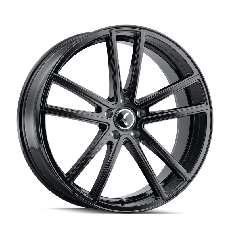 Kraze KR190 Lusso 22x9.5 / 6x139.7 BP / 30mm Offset / 106mm Hub Gloss Black Wheel