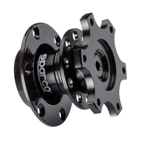 Sparco Steering Wheel Quick Release Tuning Blk