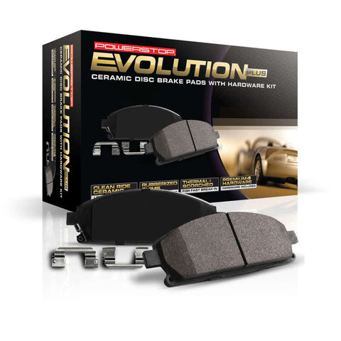 Power Stop 14-17 Audi SQ5 Rear Z17 Evo Ceramic Pad w/Hardware