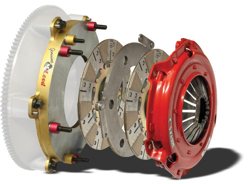 McLeod RXT Corvette 2009 Up LS9 MODular Assy Spg Hub 1-1/8 X 26 Spline W/Street Base Plate