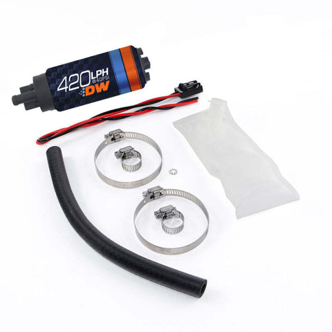DeatschWerks DW420 Series 420lph In-Tank Fuel Pump w/ Install Kit For 90-96 300ZX Z32
