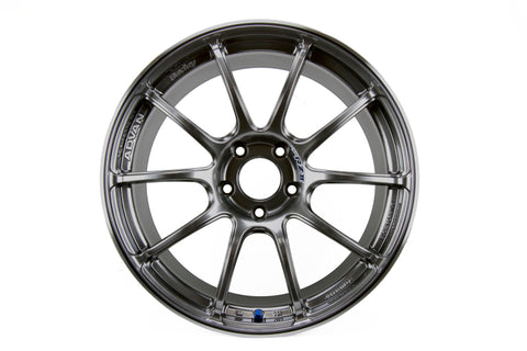 Advan RZII 18x10.0 +35 5x114.3 Racing Hyper Black Wheel