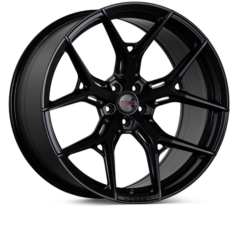 Vossen HF-5 20x9.5 / 5x130 / ET25 / 84.1 / Deep - Satin Black Wheel