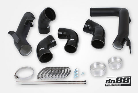 do88 Volvo S60 V60 XC60 V90 S90 XC90 SPA Pressure Pipes Diesel do88 Intercooler Black Hoses