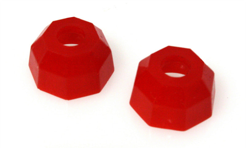 Energy Suspension Universal Red 16.6mm Taper Dia Octagon Tie Rod Dust Boots (Set of 2)