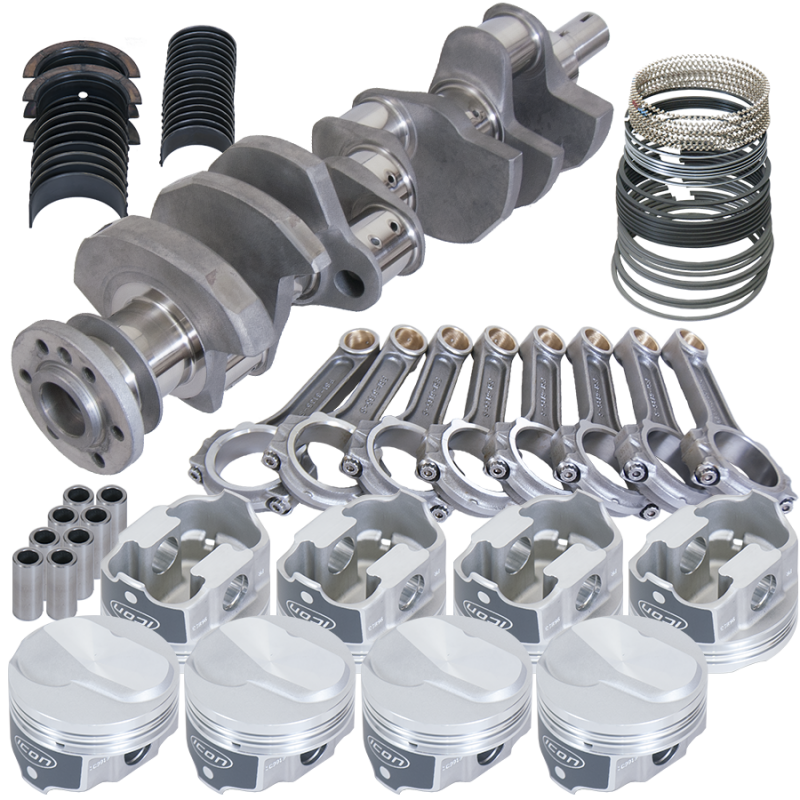 Eagle Chevy 454 4.000in Crank 6.135in I-Beam Rods Closed Chamber 4.310in Pistons Rotating Assembly
