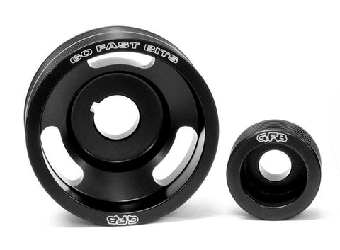 GFB 94-98 Subaru WRX Light-Weight Engine Pulley (Crank/Alternator/Power Steering Pulleys/Belts inc)