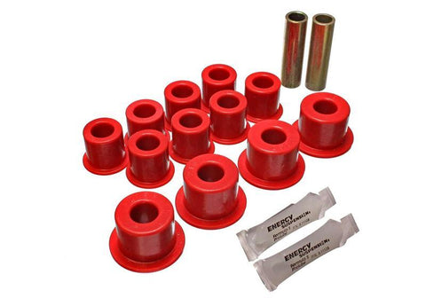 Energy Suspension 72-81 Scout II Black Front & Rear Leaf Spring Bushing Set