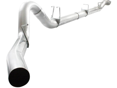 aFe MACHForce XP Exhaust Large Bore 5in DPF-Back Alu. 13-15 Dodge Trucks L6-6.7L (td) *Polish Tip