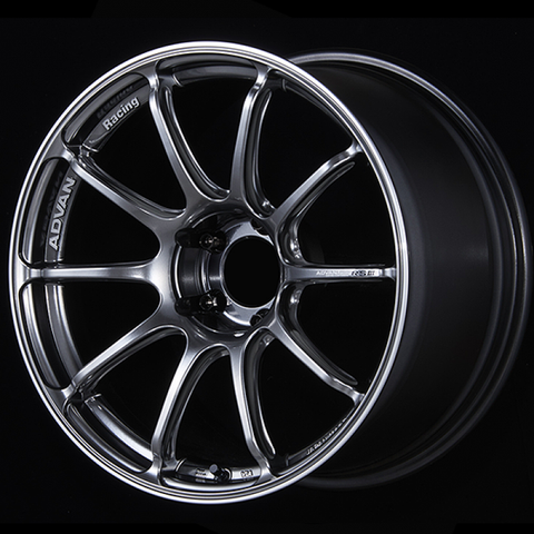 Advan RSIII 18x9.5 / +45 Offset / 5x114.3 / 73mm Bore / Racing Hyper Black and Ring