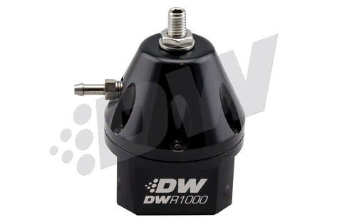 DeatschWerks DWR1000iL In-Line Adjustable Fuel Pressure Regulator - Orange