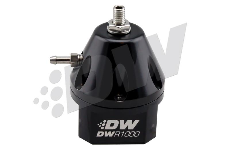 DeatschWerks DWR2000 Adjustable Fuel Pressure Regulator - Black